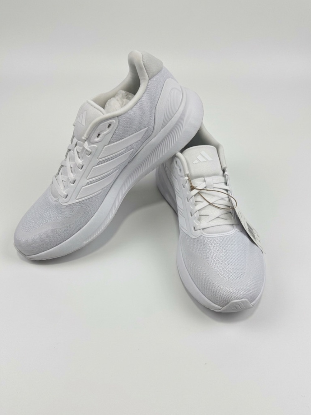 Adidas All White Running Shoes Men’s Size 11.5 Lightweight Sneakers New